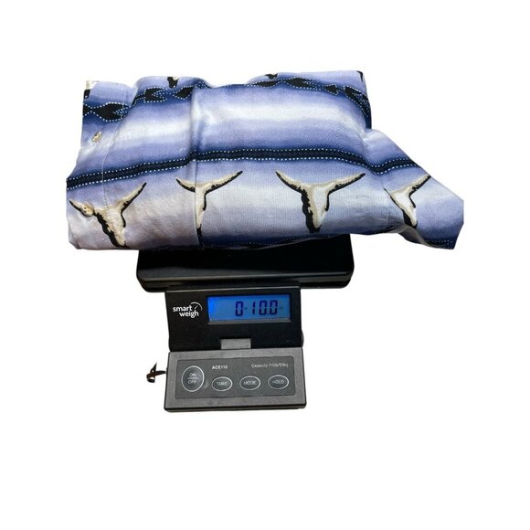 Roper Western Men's Multi Colored Sz M Bull Head Long Sleeve Shirt 15 1/2 33 - Picture 8 of 8